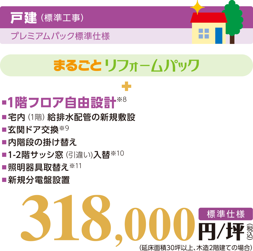 戸建 318,000円