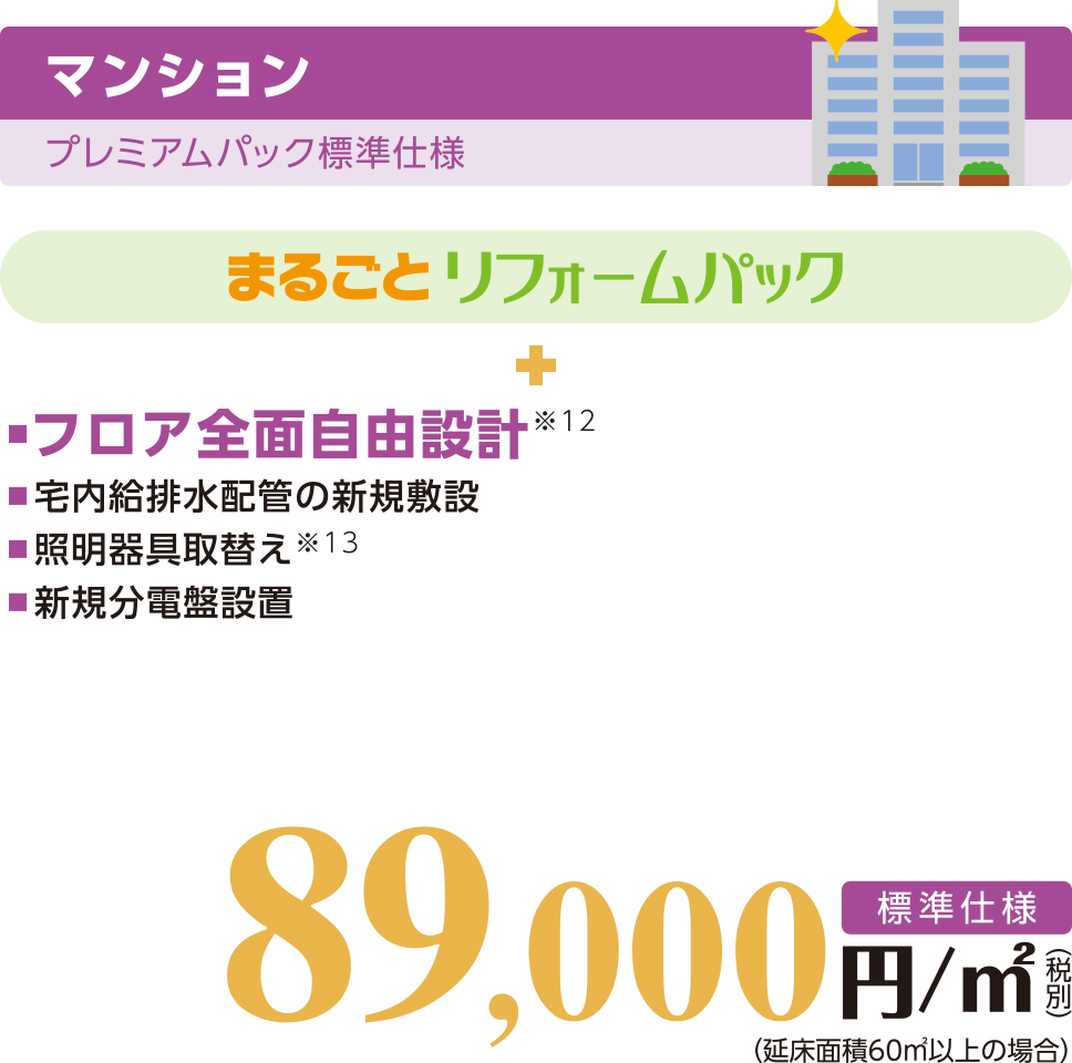 マンション 89,000円