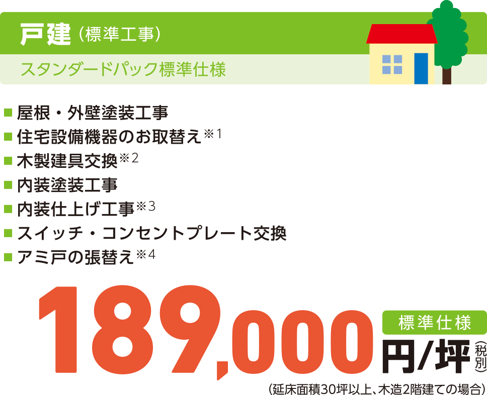 戸建 189,000円